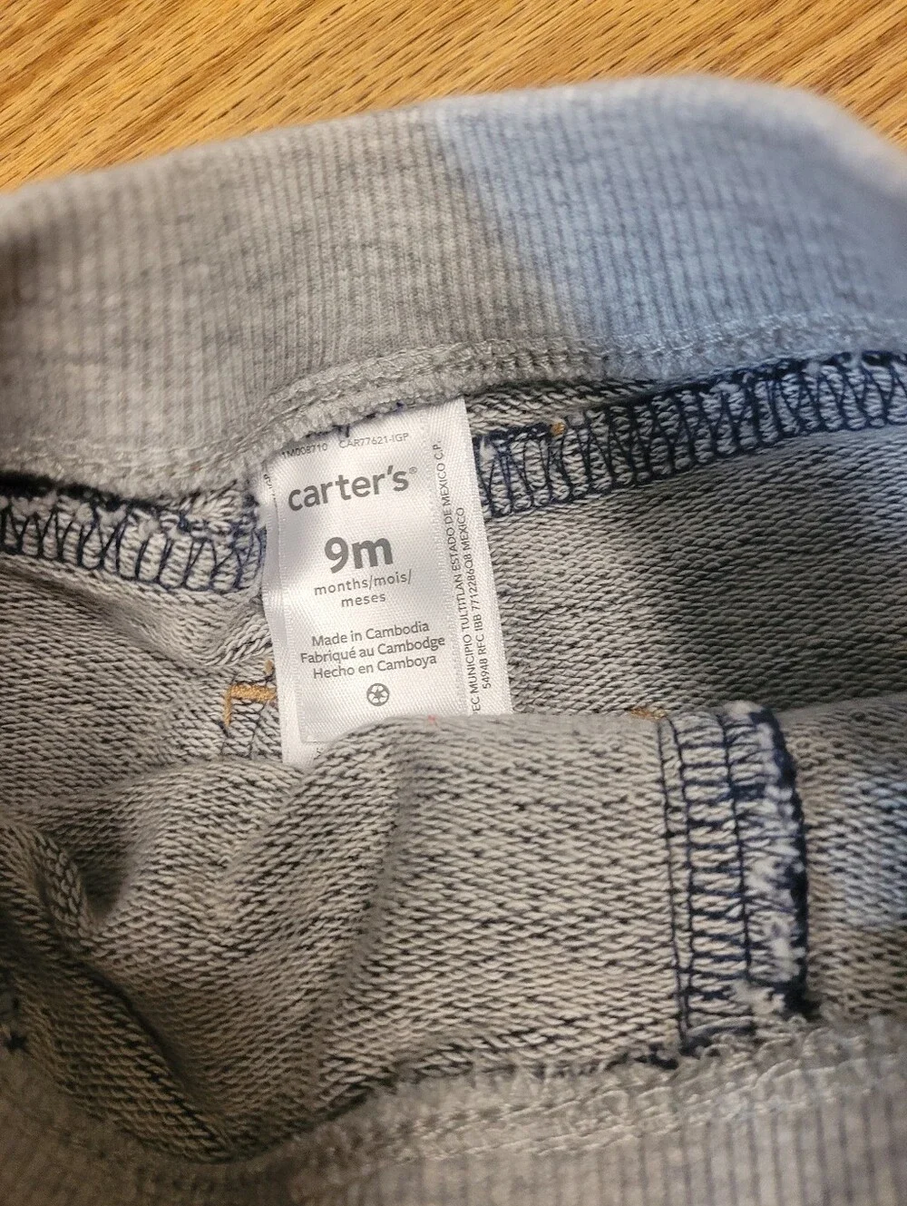Carters Pants Black Leggings Blue Jeans 9 Months